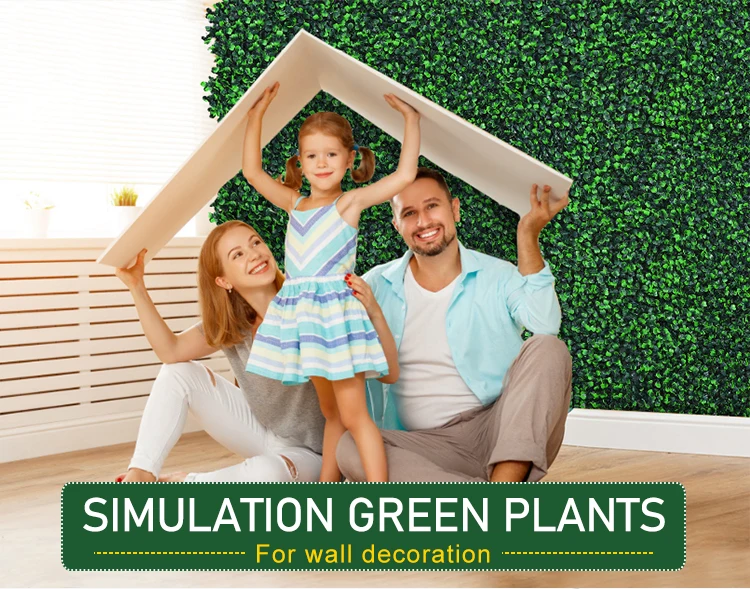 Украшение для сада Graceline искусственная зеленая листвовая панель из бокса трава стена