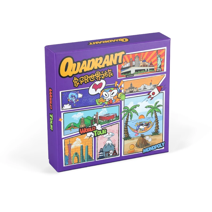Factory Direct Sale Foldable World Theme Custom Printing Monopoli Board Game With Paper Board supplier