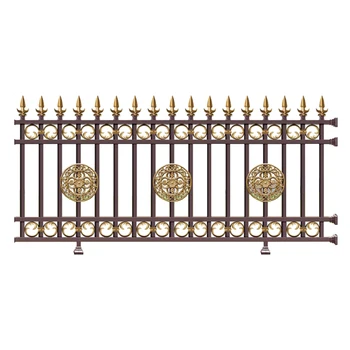 Modern Design Casting Aluminum Fence Panels by Manufacturer for Garden Design