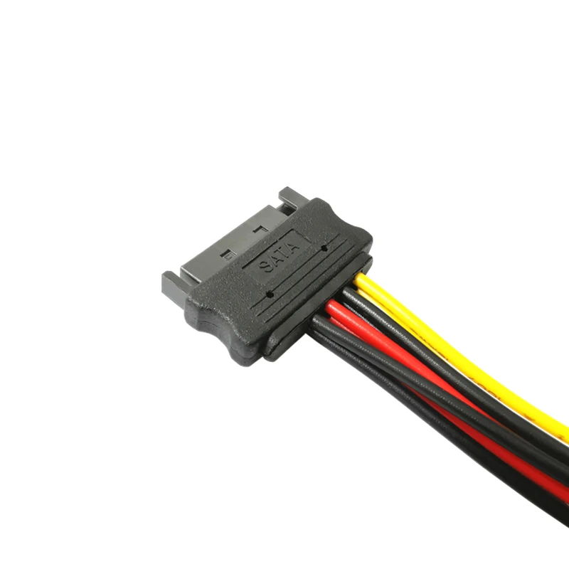 Câble D'alimentation SATA Vers IDE 2, 15 Px, Pour Disque Dur, Avec Séparation, Pour Ordinateur