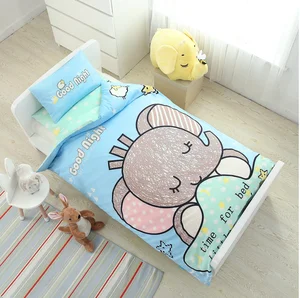AOKA Supply 100% Cotton 140x200 Animal Printing Kids Duvet Bedding Set