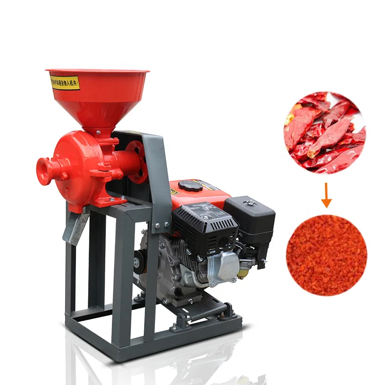 DAWN AGRO Mini Fine Masala Spices Milling Powder Making Machine Grinding Ginger Flour Mill for Home Use