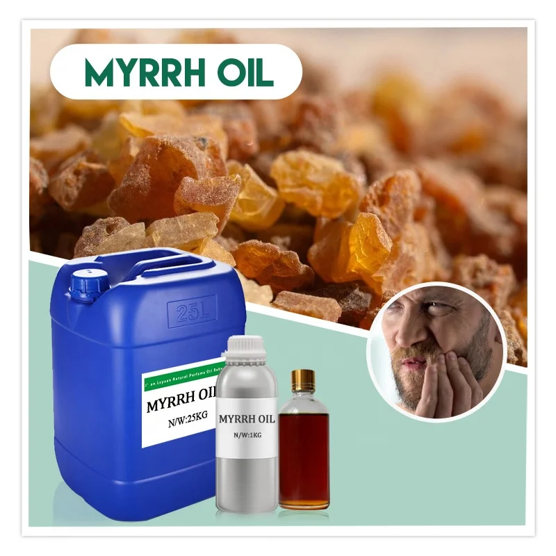 Shop 100% Pure Myrrh Oil Bulk /COMMIPHORA MYRRHA OIL/ Myrrh Essential Oil Frankincense And Myrrh Oil-Detailed Image 3