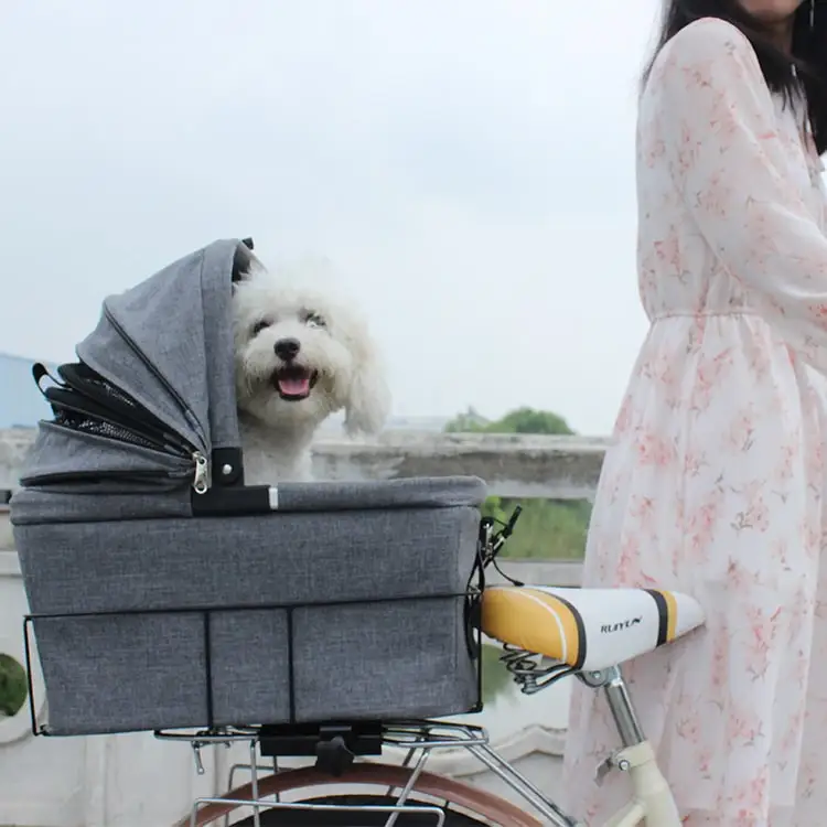 Bike Pet Carrier Safe Sustainable Travel for Small Animals