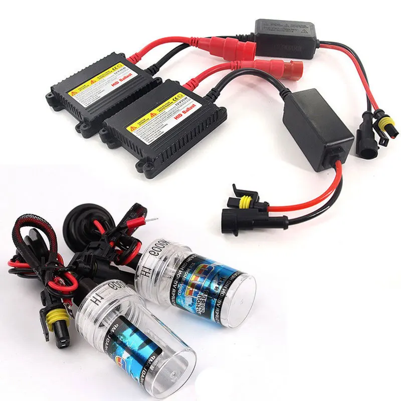 AC 75W Quick Start HID Xenon Conversion Kit For 9005 9006 H3 H4 H7 H8 H9 H11 H1