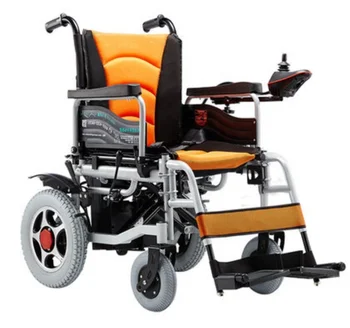 Automatic Foldable Lightweight Disabled Wheelchair Folding Electric Elderly Wheelchair Wheelchair For Adults