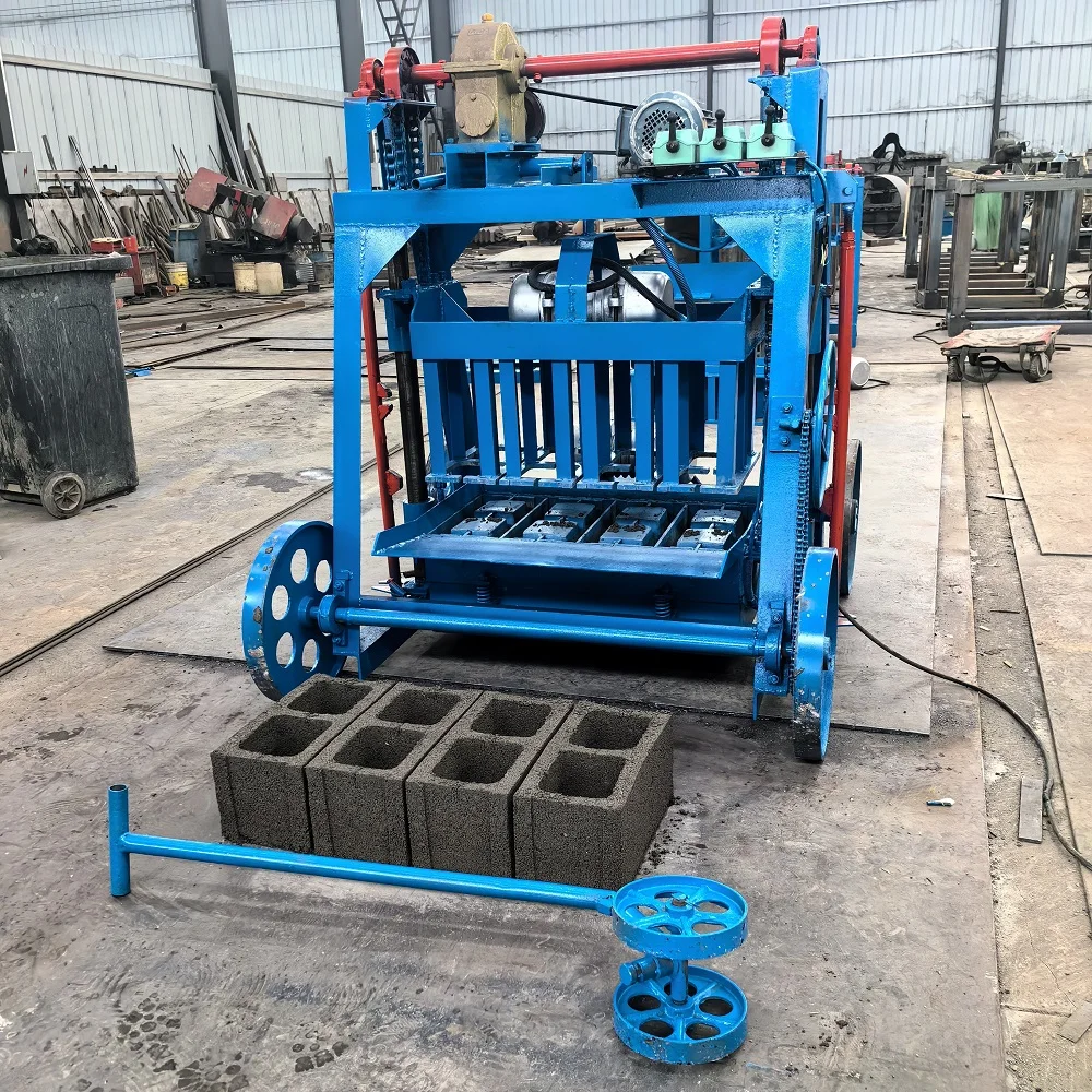 Hydraulic Pressure Bricks Manufacturing Large Mobile Hollow Brick ...