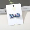 4 estilo diamante color pajarita azul