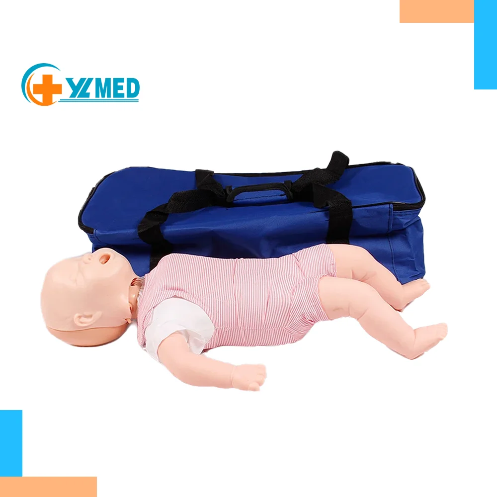Medical Science PVC First Aid Training Doll 150 Infant and Airway Obstruction Manikin Model for Nurse Training Child Nursing Cpr