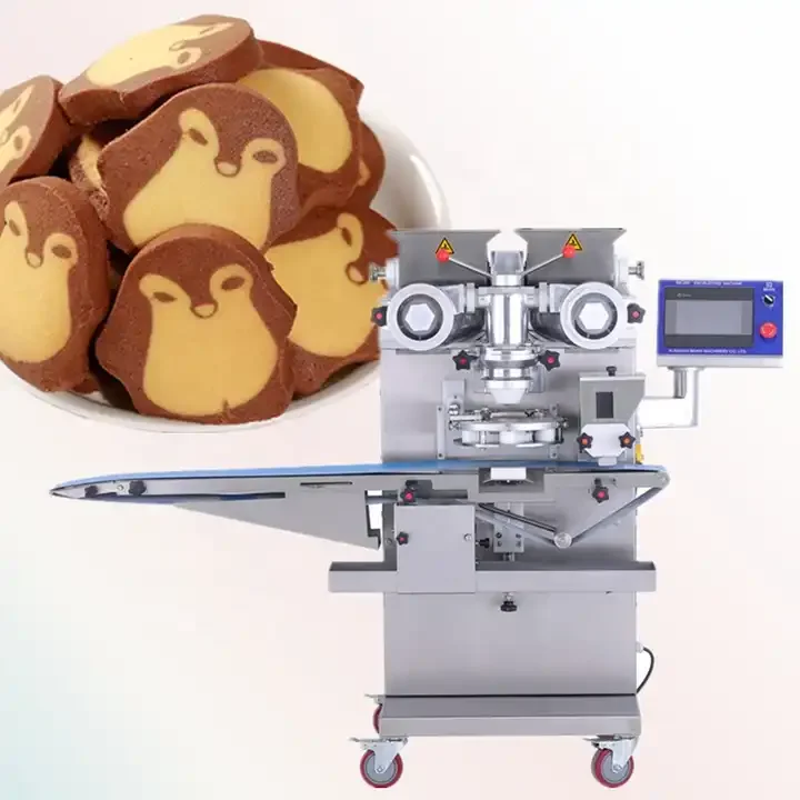 Beikn Automatic Chocolate Filled Cookie Making Machine Factory Biscuit Encrusting and Forming Machine With CE Certificate