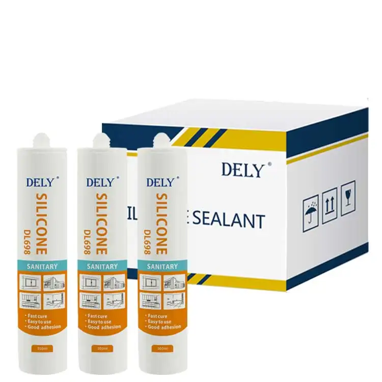 Clear Adhesives Sealants Waterproof Sealant Silicone Sealant