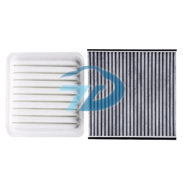 Pleated Air Filter 17801-02070 for Cars AC Air Purifier Filter Replacement 17801-14010