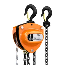 Hot sale 0.1 ton - 10t 20m Material handling Equipment chain pulley block manual chain hoist Hoist Pulley 2 Ton hand chain block