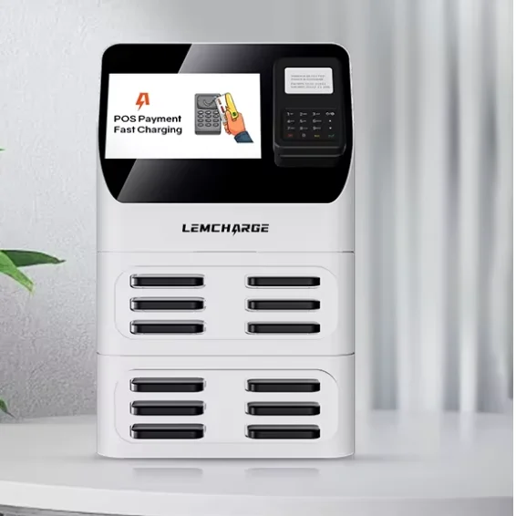 Profitable Mobile Charging Vending Machine Portable Phone Rental Charger Station