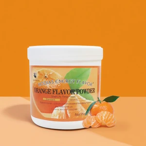 Natural Orange Aroma Artificial Orange Food Flavors Powder for Instant Drink Food Industry with Exceptional Aroma Fragrance