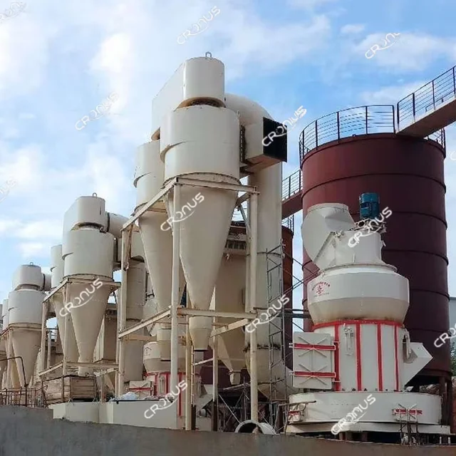 Cronus 80-400 mesh Raymond Mill 4R Enhanced Roller Mill Calcium Carbonate Dolomite  Gypsum Bentonite Coal Grinding in Nigeria