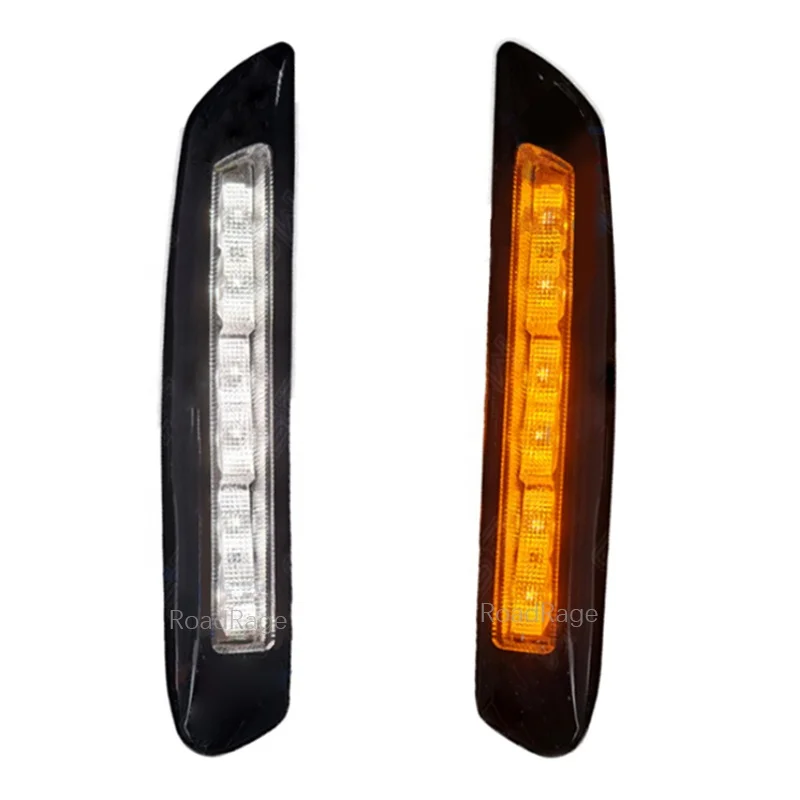 NEW LED Daytime Running Light for Perodua Myvi G3 Facelift 2022 2023 2024 DRL with Turn signal Fog Light Daylight Driving Lamp