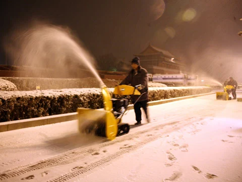 big snowplow