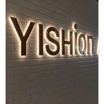 3d channel letter sign 3d letter signage led sign board Brand logo board LED lightbox sign manufacturer