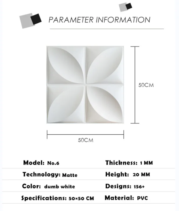 2024 New Design 3d Wall Panel For House Decoration Wall Decor Wall