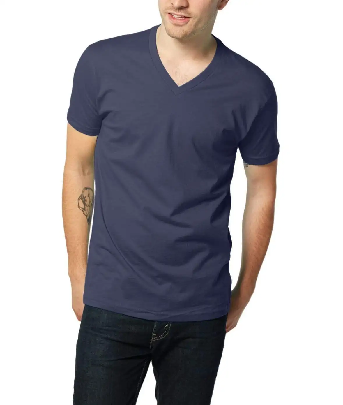 soft v neck t shirts wholesale