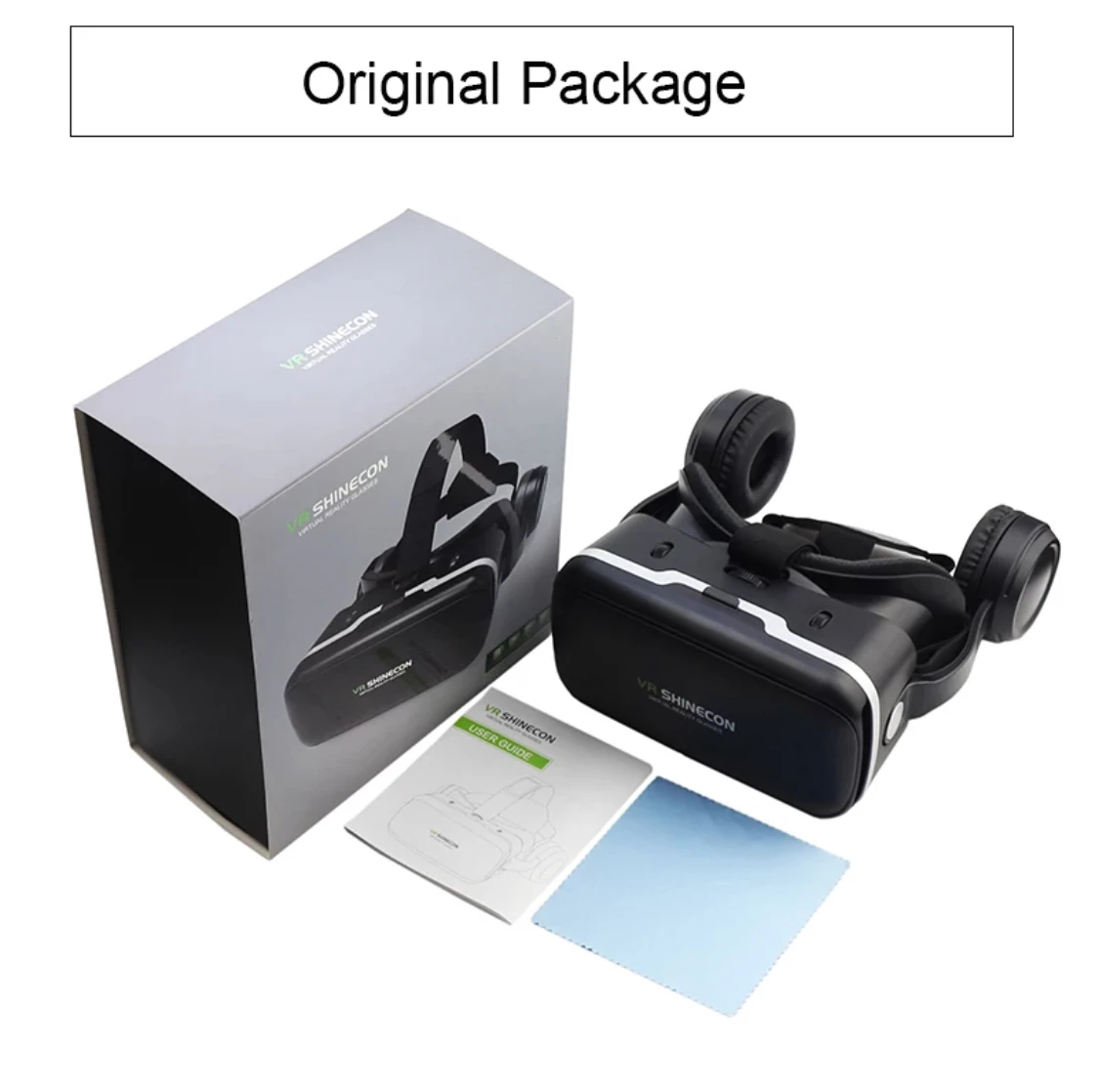 SHINECON VR Headset Immersive 3D Experience for Iphone Android