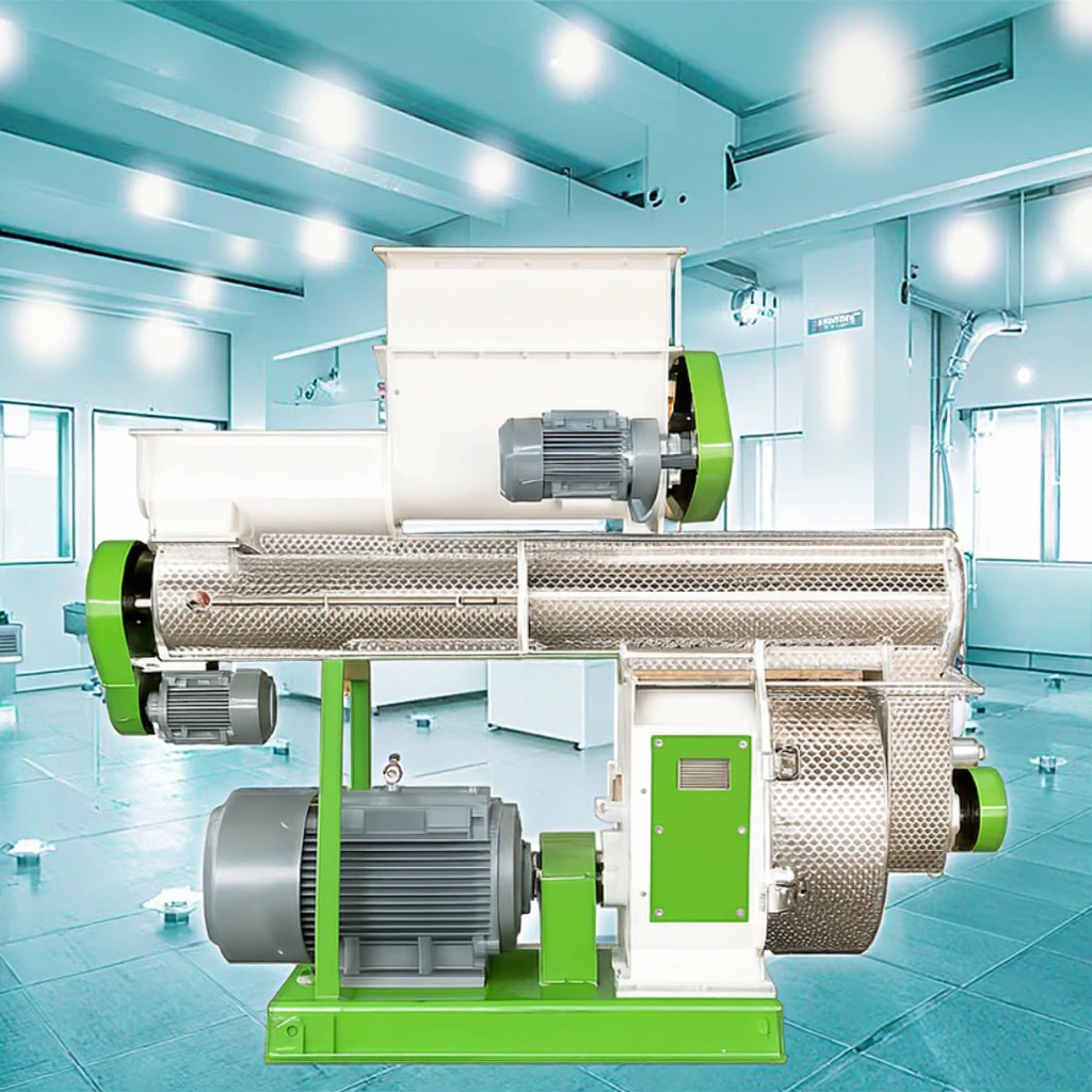 Best Price 1-2t/h Animal Chicken Poultry Feed Mill Equipment in Usa
