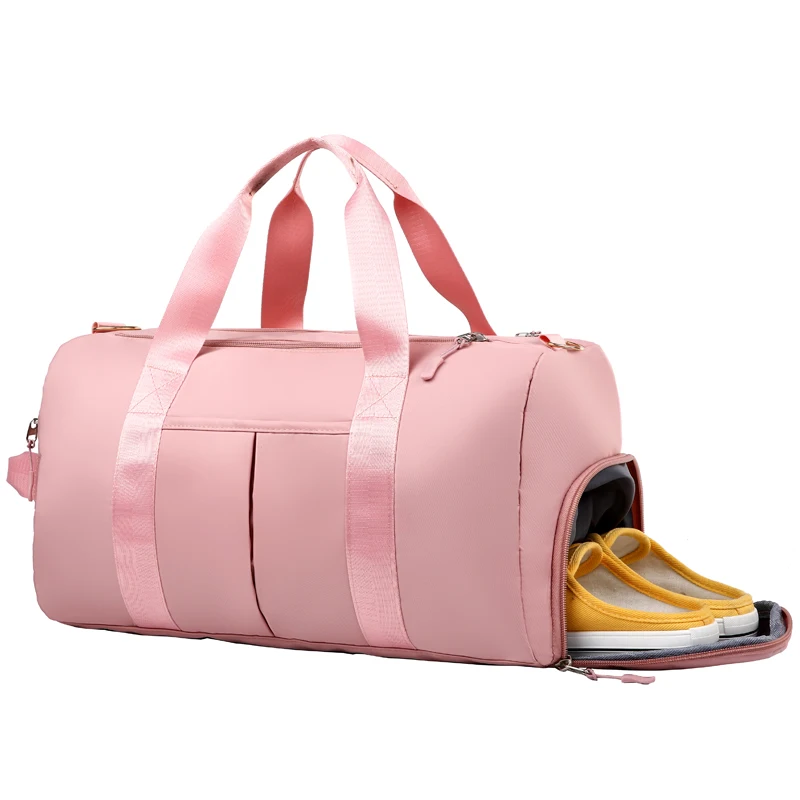 Ladies Women Duffel Style Handbag Gym Evening Travel Bag New 