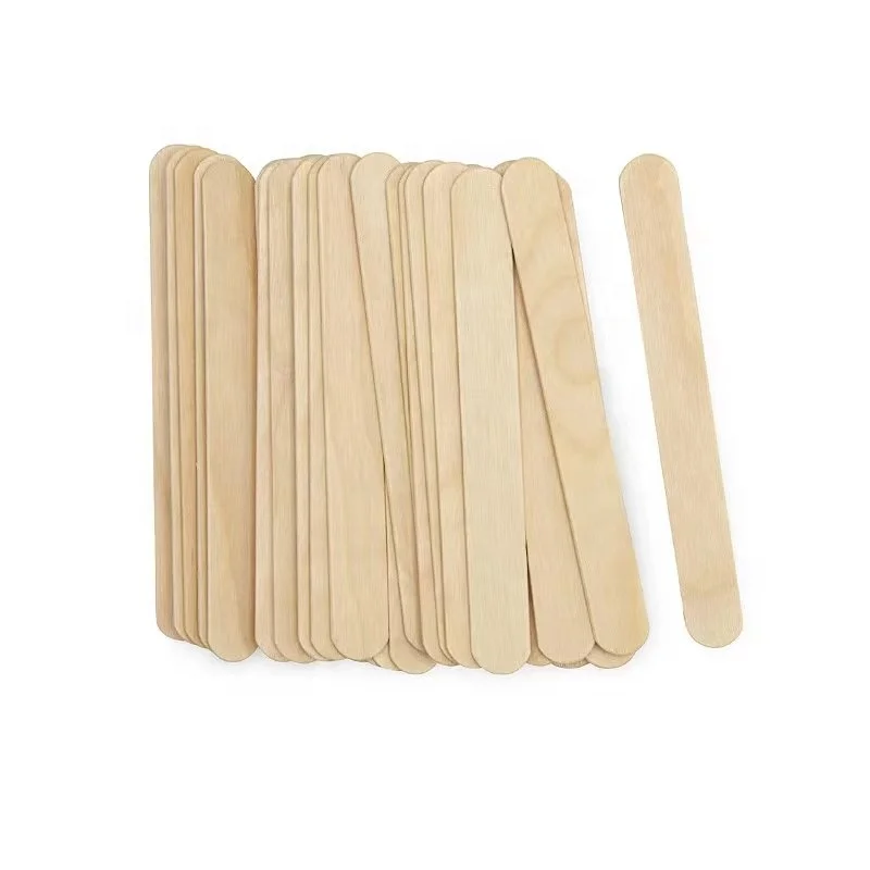 Medical Examination Bulk Pack 6inch Sterile Disposable Spatula Wooden