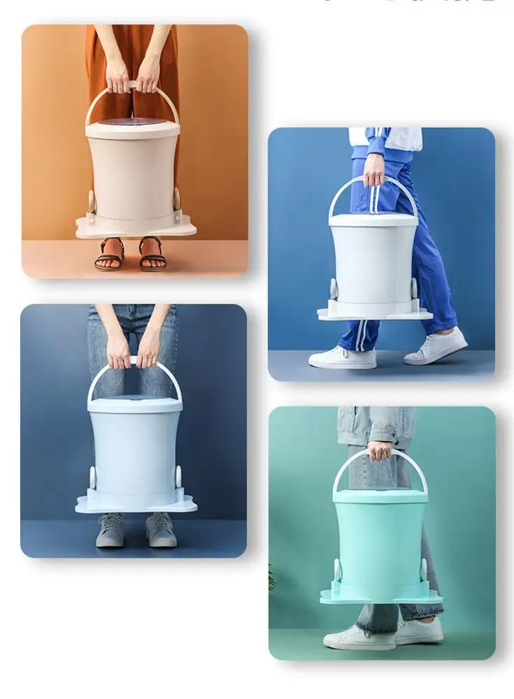 Bucket Spin Dryer Washer Clothes Portable Washing Machine