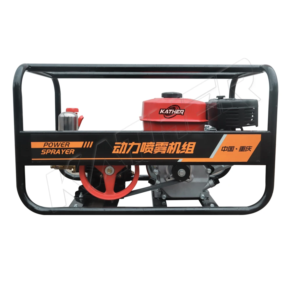 22/25/28/30mm Tip ta' Frame Sprayer Machine Portabbli għall-Agrikoltura Triplex Plunger Pump għall-Petrol u Benzina Power Sprayer għall-Ort