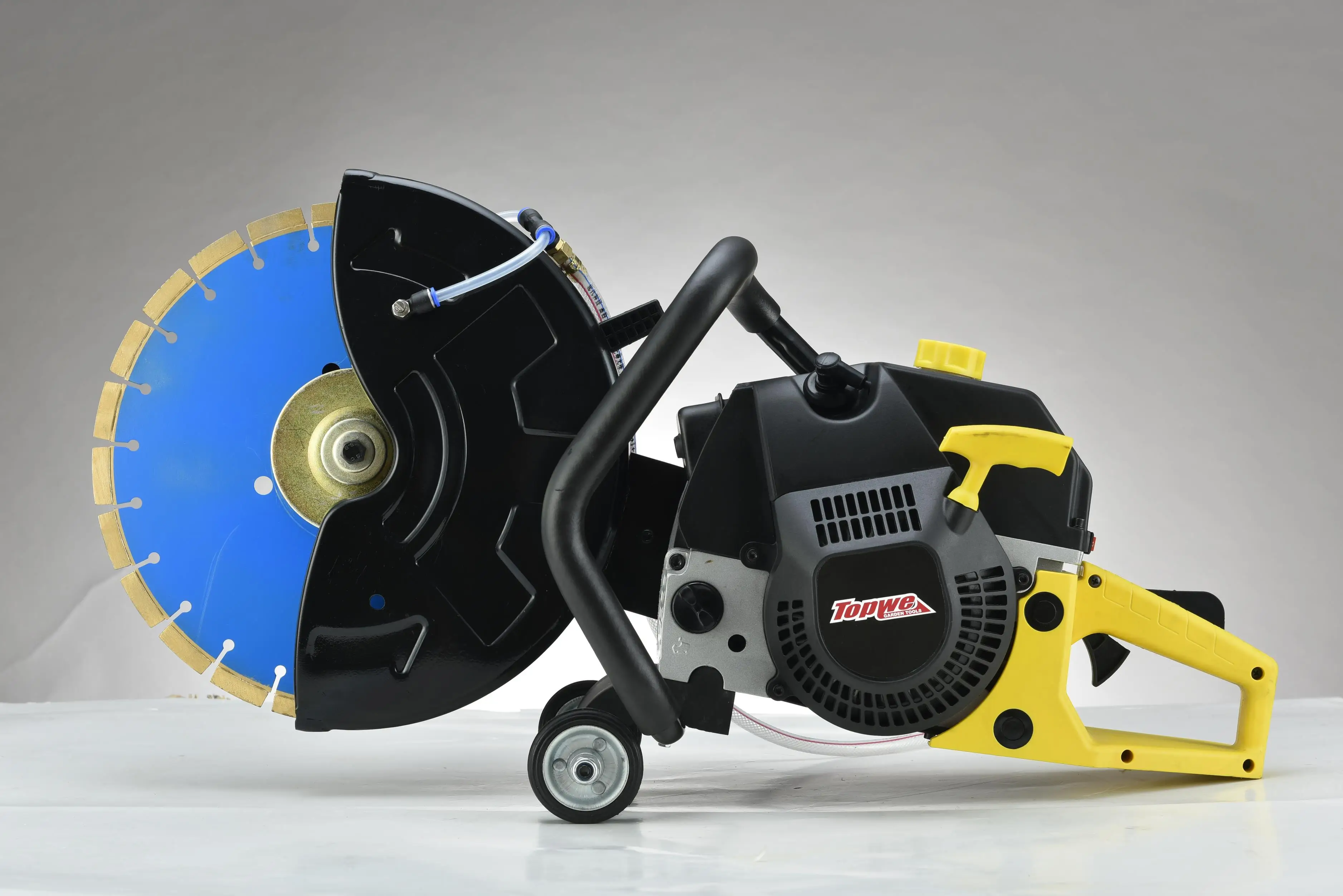 Экспортируемая в Европу дисковая пила 82cc, напольная пила 125 мм, настенная пила с воздушным охлаждением