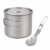 Pot en titane + Spork en titane