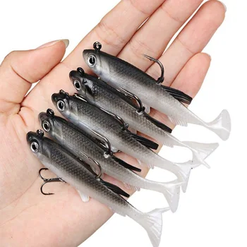 Cheery Lure Bait Silver Fish Knife Metal Sinking Water Long Casting Slow Sinking Sea Fishing Crappie Bass Perch Blackfish Pike – Metal Jig – view 5