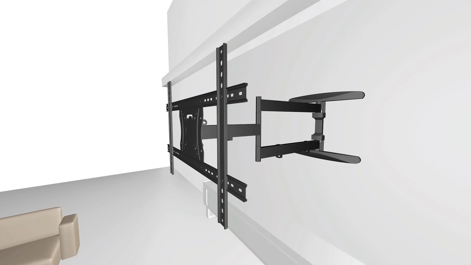 Charmount Max Vesa 600*400mm Swivel Tv Wall Mount Tv Wall Mount Bracket