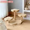 Soporte de exhibición de estrellas [tres estándares] de madera