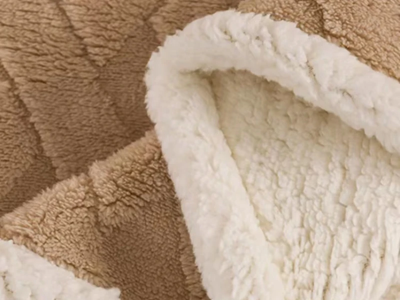 3D Jacquard Lattice Reversible Sherpa Throw Blanket Super Soft Cozy Fleece Lightweight Warm Thick Plush Fuzzy Fluffy Modern