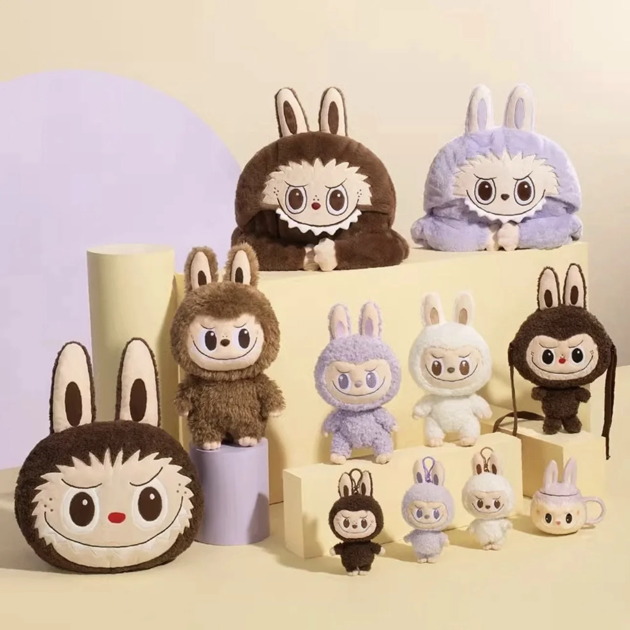 POPMART Labubu ぬいぐるみ 4 点セット popmart LABUBU ラブブ 服 着せ替え 4点セット - メルカリ
