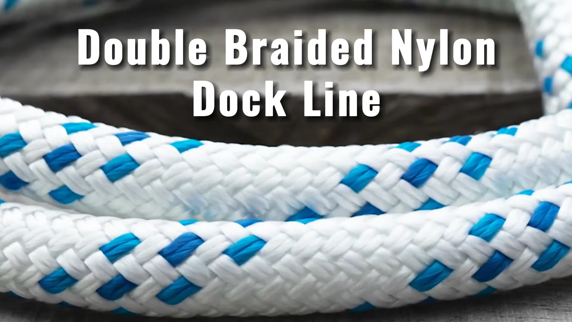 thumbnail image 2 of Amarine-made Double Braided Nylon Dock Line – Mooring Rope For Boat Anchor – Multiple Sizes 2 of 4