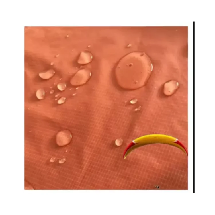 Высококачественная Сверхлегкая нейлоновая ткань Ripstop 20D Водонепроницаемая с полиуретановым покрытием для спортивной одежды и парашютной палатки Taslon