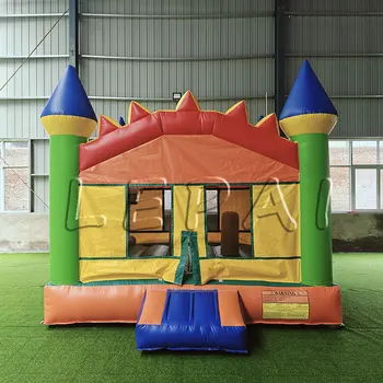 Lepai indoor outdoor games inflatable bounce house jumping castle inflatables bouncing for children's parties with blower