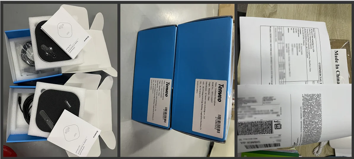 TEVO-NA200 2021New Arrival Daisy Chain Speakerphone USB Speakerphone for Audio Conference System