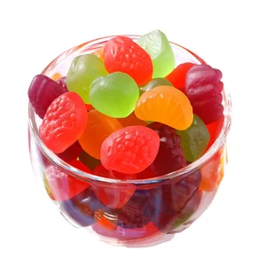 2.5kg Bagged Mixed Fruit Shaped Gummies Flavorful Fruit Flavored Gummy Candies
