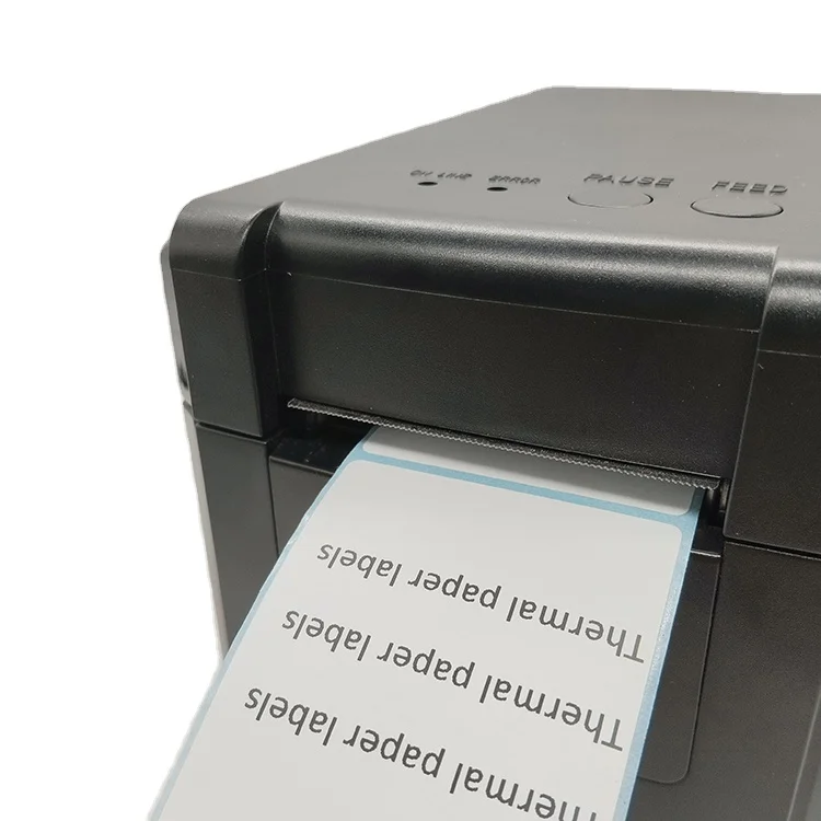 New Style Thermal Printer Paper Adhesive Sticker Label Roll With  Blue Sticker Release Paper