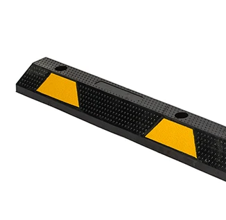 product wholesale durable 183cm rubber car wheel stop parking lot rubber block parking stopper wheel chocks-6