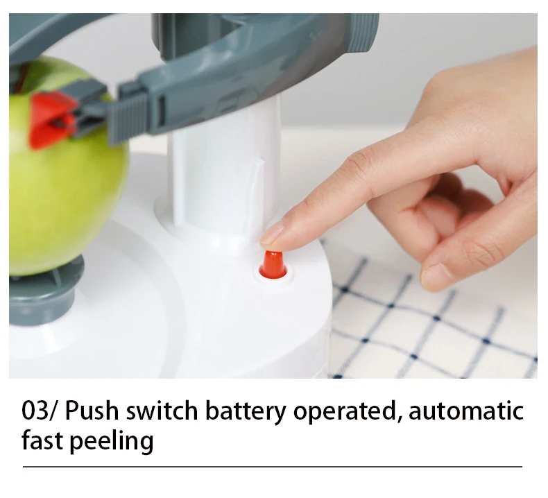 Modern Design Newest Kitchen Gadgets, Multifunctional Electric Vegetable Fruit Peeler