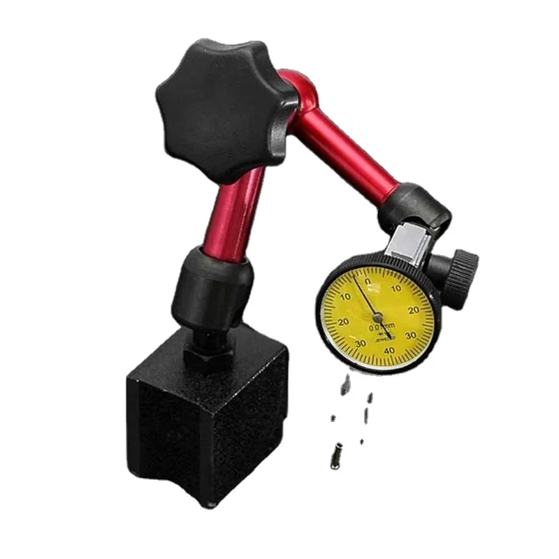 Подставка для индикатора Универсальный мини-штатив с магнитным основанием проверки на гибком циферблате