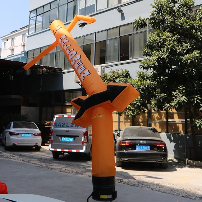 Customized Business Activities Use High Quality Inflatable Sky Dancer Inflatable Arrow Sky Dancer Tubes for Halloween