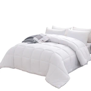 Lightweight Down Alternative Comforter Ultra-Soft Skin-Friendly Breathable Eucalyptus Microfiber Comforter Duvet
