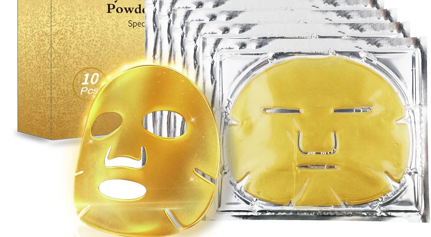 Private Label Pure Gold Collagen Mask 24k Gold Collagen Facial Mask